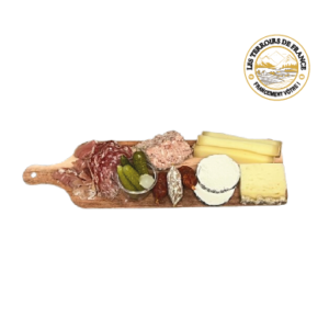 Planche charcuterie fromages une personne