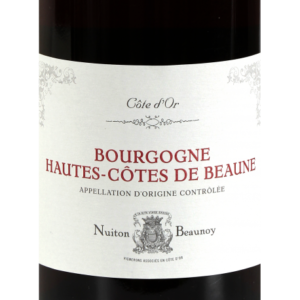 Bourgogne Hautes Côtes de Beaune Nuiton-Beaunoy 2022 75 cl